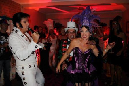 Elvis in action