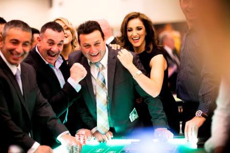 Guests having fun