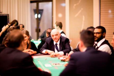 Poker in play